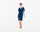 Cocktail Dresses Short Ruffle Beaded Cocktail Dress Teal Blue
