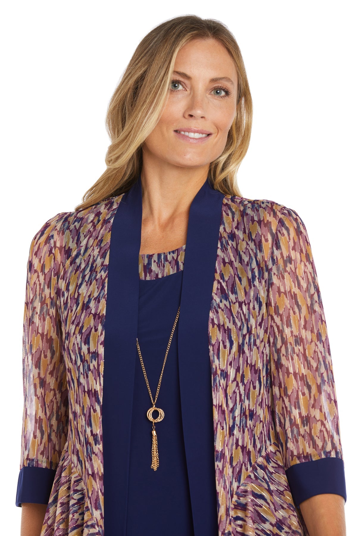 R&M Richards 1439 Short Mother of the Bride Jacket Dress
