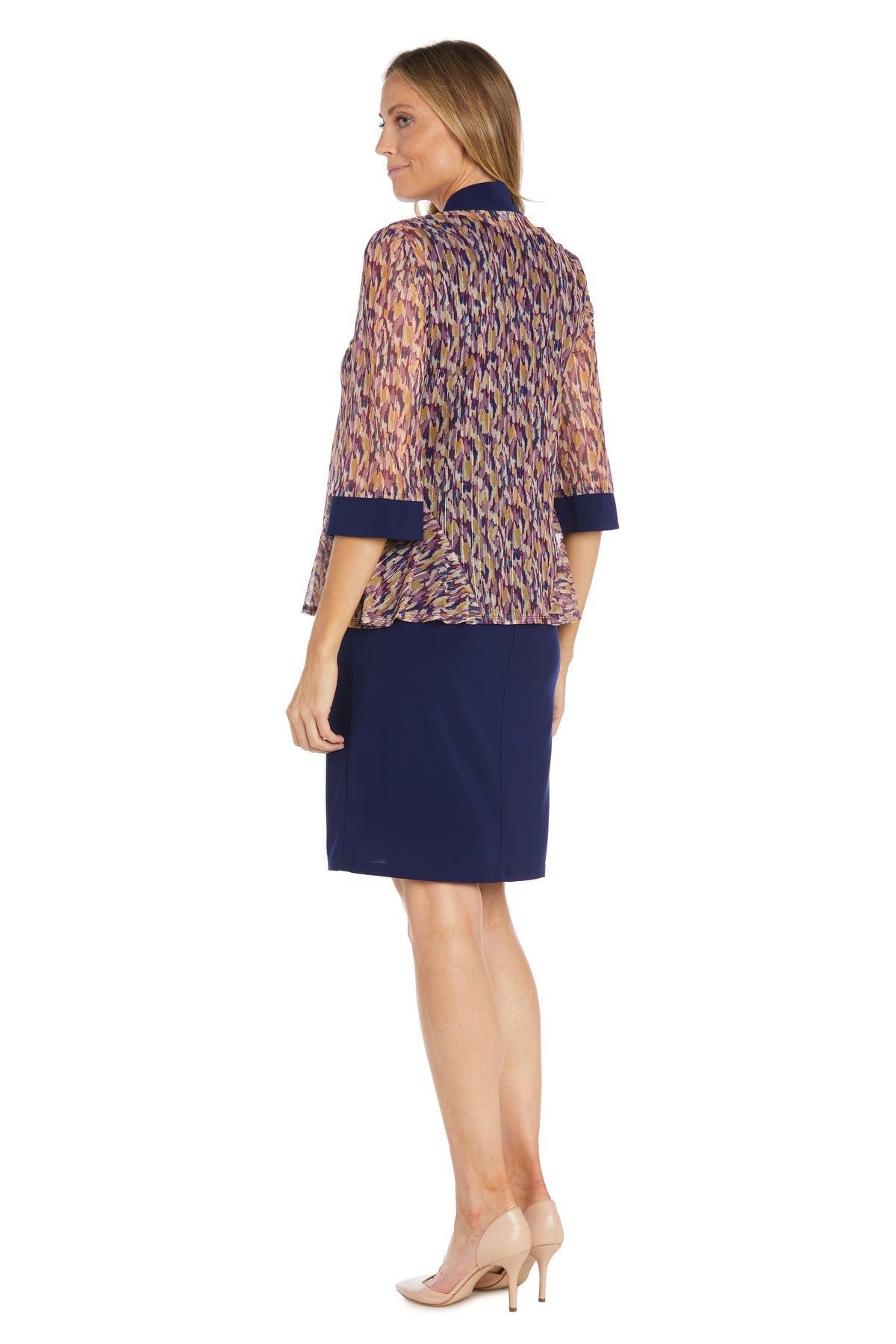 R&M Richards 1439 Short Mother of the Bride Jacket Dress