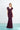Formal Dresses Long Slit Formal Ruffle Pleated Evening Dress Wine