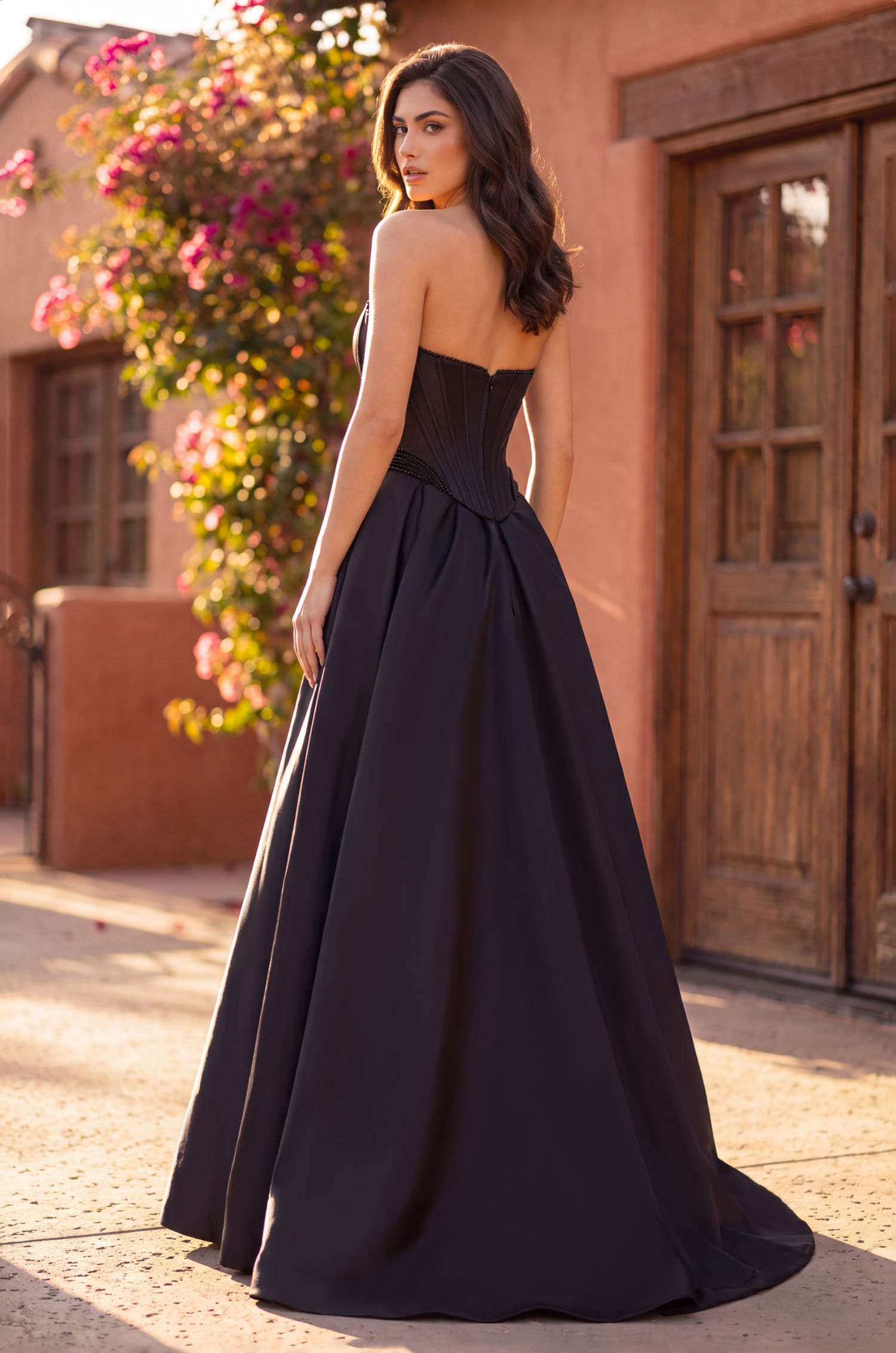 a line deep v neck wedding dress Ivory Tulle Lace V-neck Dresses With Train, Bridal Gowns, MW820 adding a touch of Merlot Chiffon Bridesmaid Size:18-20/2X New Ophidian Mini Dress