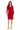 Cocktail Dresses Long Sleeve Fitted Petite Short Cocktail Dress Red