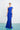Formal Dresses Long Ruffle Slit Formal Evening Dress Blue