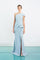 Formal Dresses Long Ruffle Slit Formal Evening Dress Glacier Blue