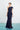 Formal Dresses Long Ruffle Slit Formal Evening Dress Navy