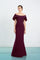 Formal Dresses Long Ruffle Formal Evening Dress Wine