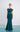 Formal Dresses Fitted Long Slit Peplum Formal Dress Forest