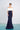 Formal Dresses Long Fitted Formal Evening Dress Navy/White