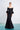 Formal Dresses Long Pleated Formal Fitted Evening Dress Black