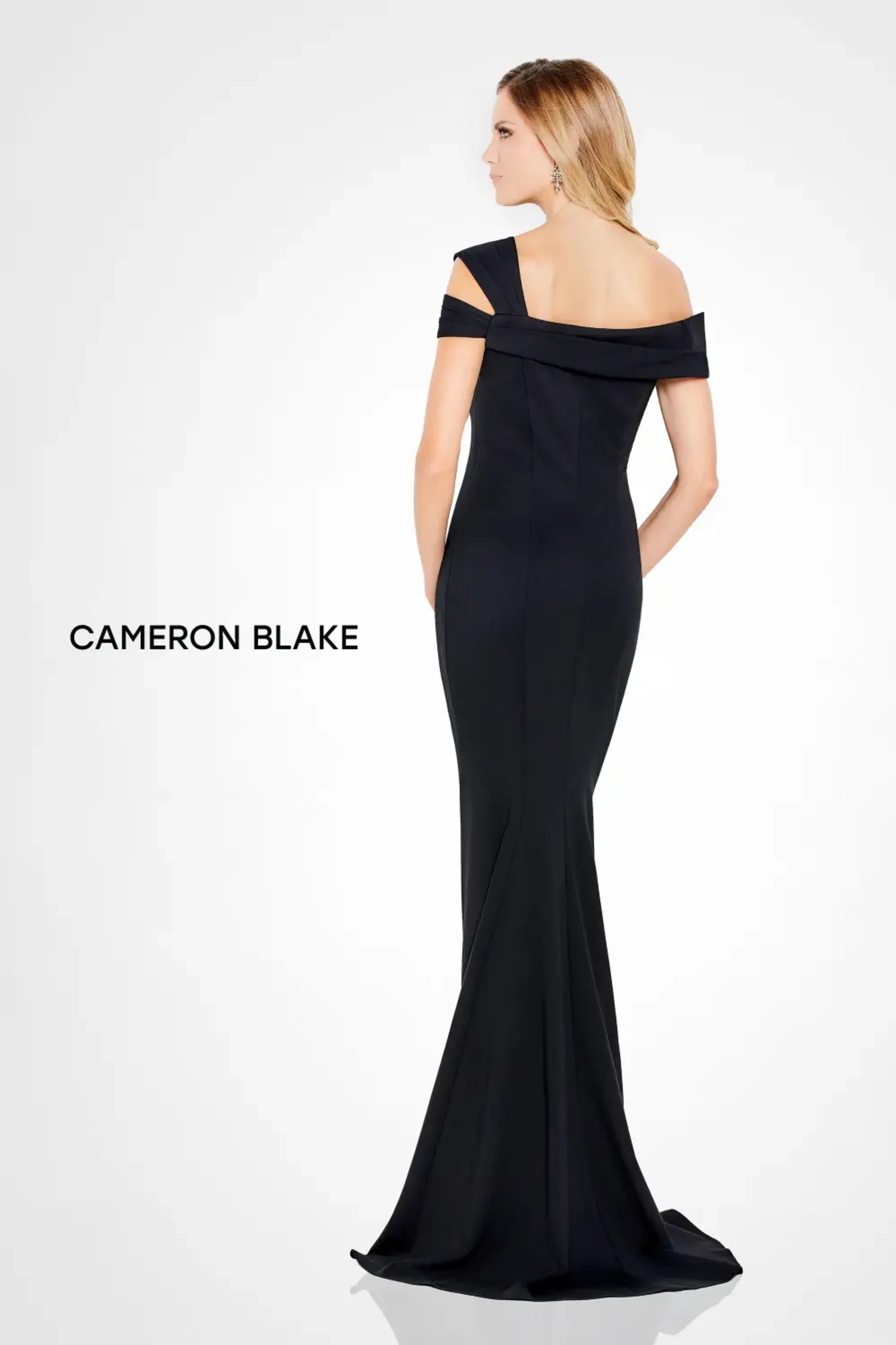 Cameron Blake 120604 Long Formal Fitted Evening Gown