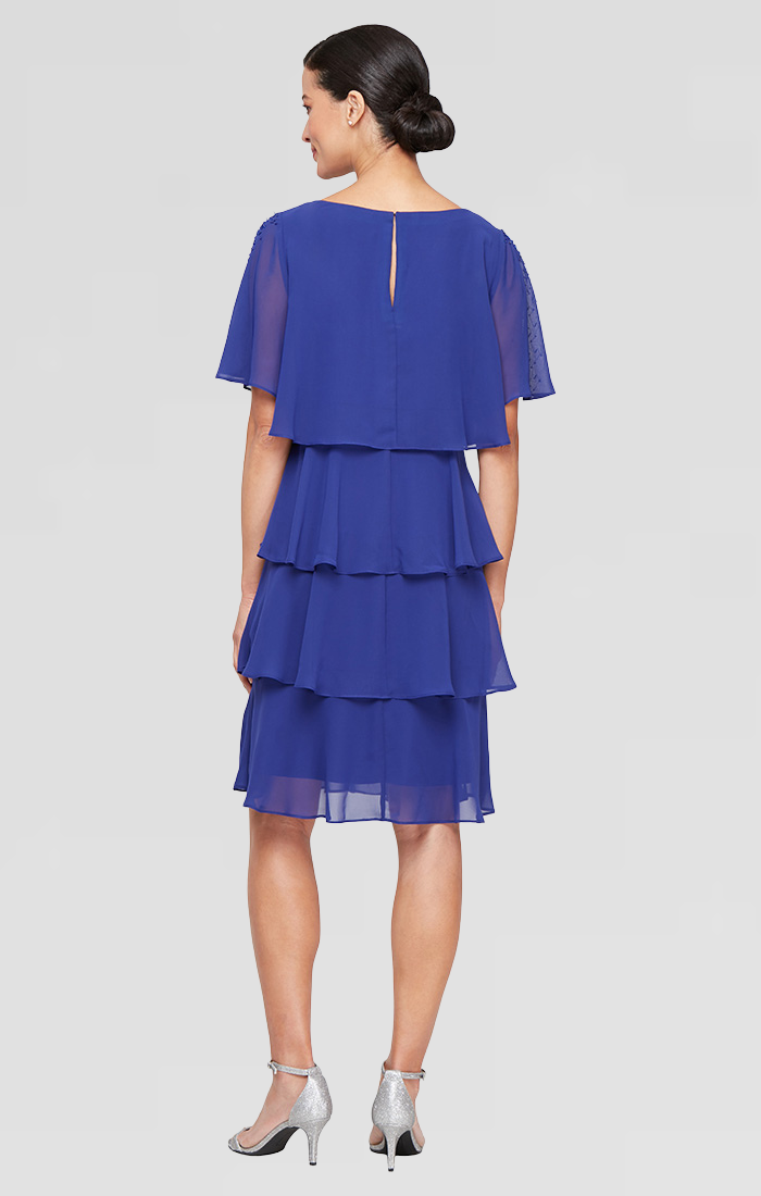 Mother of the Bride Dresses Short Cocktail Mother of the Bride Tiered Dress IRIS