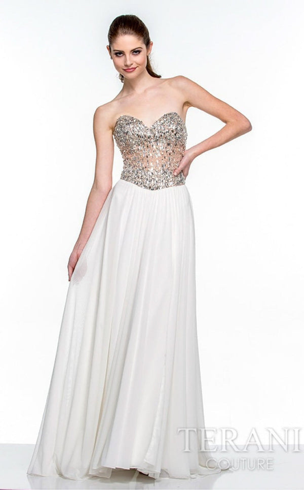 Terani Couture 151P0036A Prom Long Formal Dress
