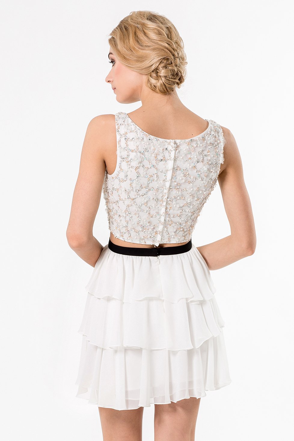 Terani Couture Two Piece Short Prom Dress 1521H0059A - The Dress Outlet