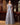 Formal Dresses A Line Long Metallic Lace Formal Dress Silver/Grey