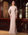 Formal Dresses Long Ruched Beaded Formal Evening Dress Suntan