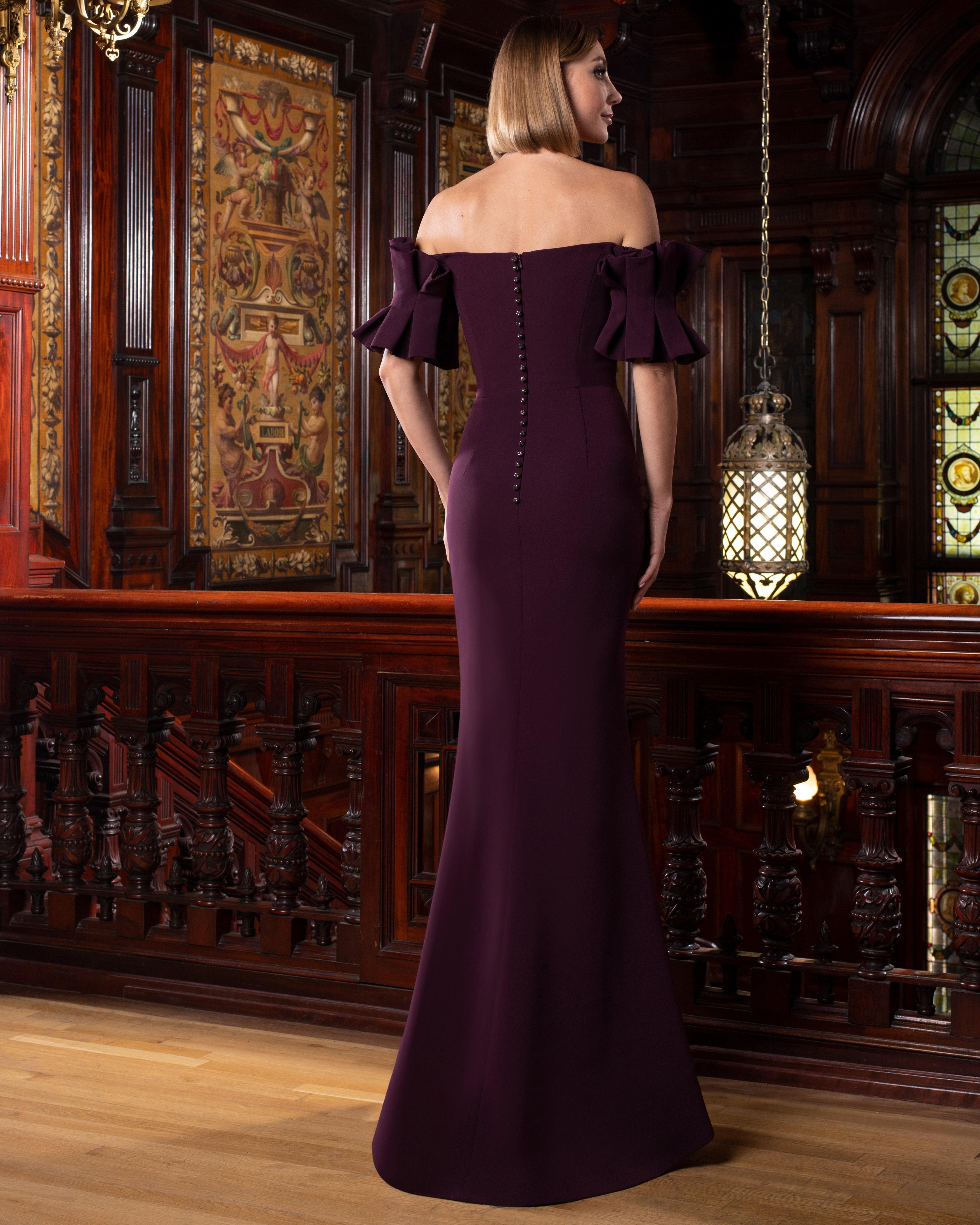 Alexander by Daymor 1569 Pleated Long Fitted Formal Dress - Daiquiri Ice / 16 Alexander by Daymor 1569 Pleated Long Fitted Formal Dress - Daiquiri Ice / 16