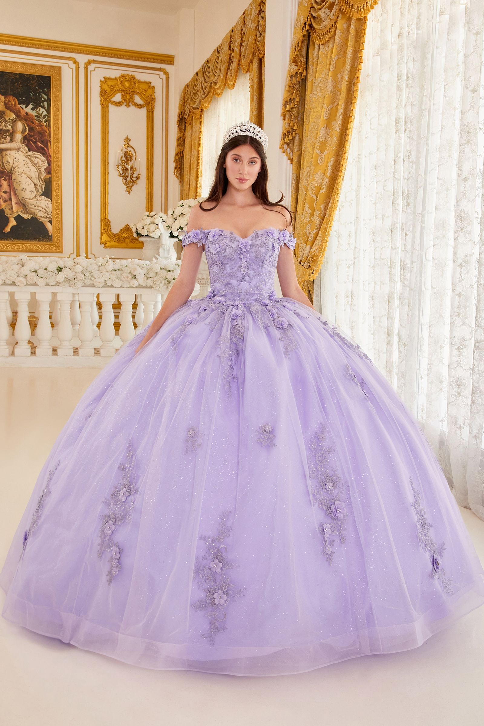 LaDivine 15702 Quinceanera Dress Long Sweet 16 Ball Gown