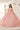 Quinceniera Dresses Long Floral Ball Gown Cape Quinceanera Dress Blush