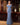 Formal Dresses Beaded Long Layered Formal Pleated Dress Delphi Blue