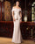 Formal Dresses Long Formal Peplum Evening Dress Champagne