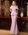 Formal Dresses Long Formal Peplum Evening Dress Quartz