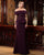 Formal Dresses Long Formal Peplum Evening Dress Wine