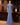 Formal Dresses Formal Long Ruffle Sleeve Evening Dress Periwinkle