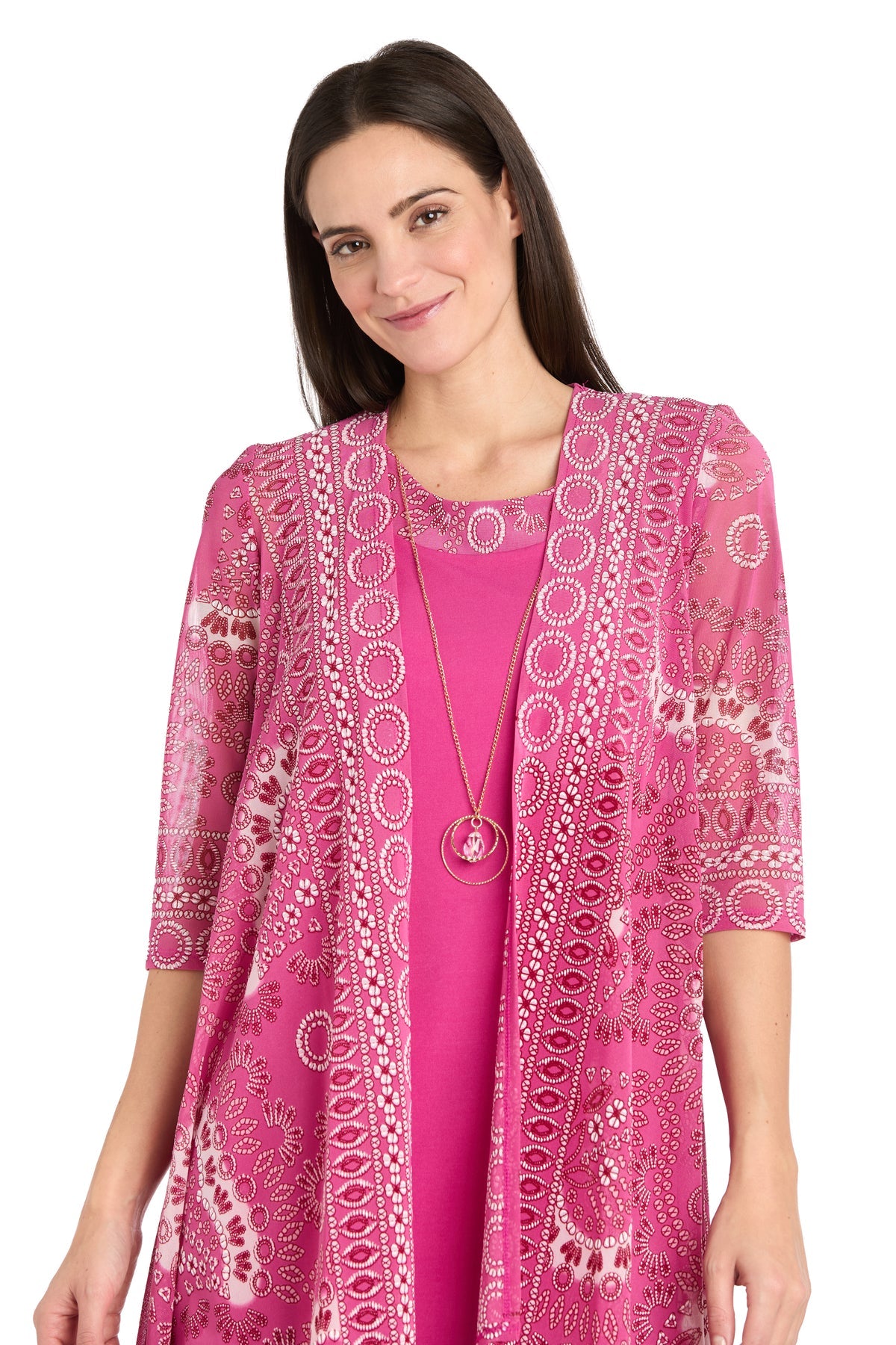 R&M Richards 1607P Short Mother of the Bride Petite Jacket Dress