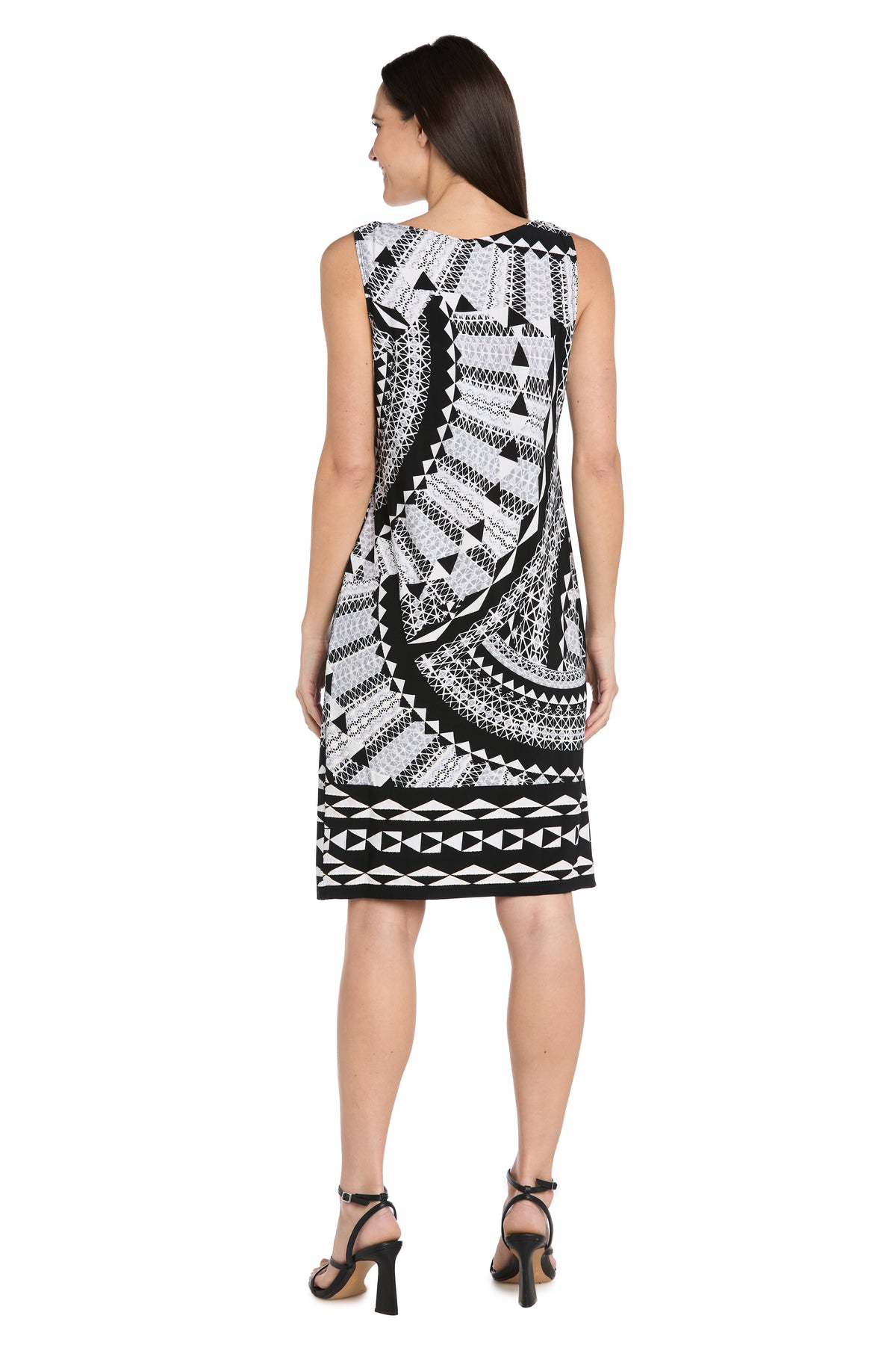 R&M Richards 1617 Two Piece Printed Mother of the Bride Jacket Dress