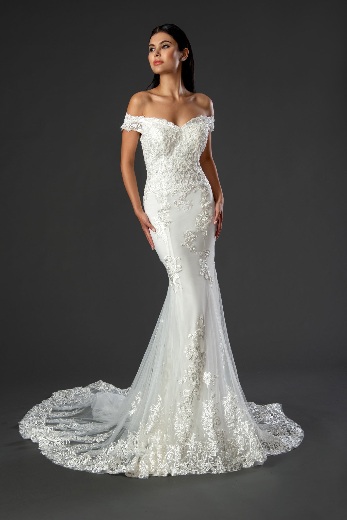 Stella Couture 21068 Wedding Long Bridal Mermaid Dress