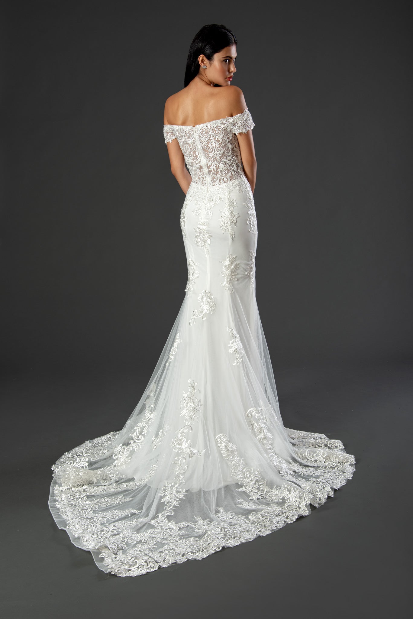 Stella Couture 21068 Wedding Long Bridal Mermaid Dress