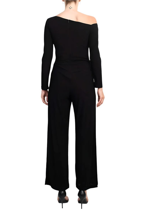 Taylor 1627M Long Sleeve Jumpsuit Formal