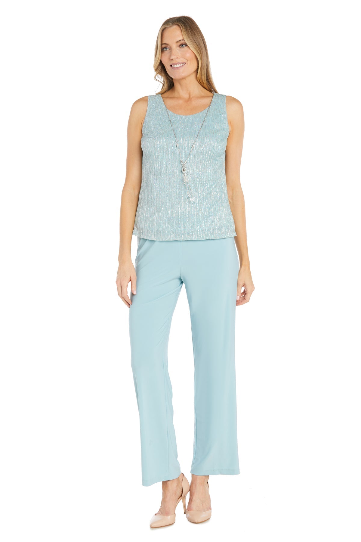 Pant Suit Long Formal Sequim Petite Jacket Pant Suit Seafoam