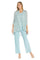 Pant Suit Long Formal Sequin Pant Suit Seafoam