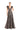 Formal Dresses Pleated Long Formal A Line Evening Dress Mocha