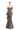 Formal Dresses Beaded Formal Long Ruffle Evening Dress Mocha