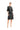 Cocktail Dresses Short Beaded A Line Knee Length Cocktail Dress Black