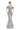 Formal Dresses Long Metallic Formal Pleated Evening Dress Silver