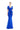Formal Dresses Pleated Long Formal Evening Bolero Dress Blue