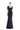 Formal Dresses Pleated Long Formal Evening Bolero Dress Navy