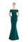 Formal Dresses Long Formal Pleated Mermaid Dress Forest
