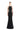 Formal Dresses Long Fitted Formal Beaded Mermaid Evening Dress Black