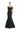 Formal Dresses Mermaid Long Pleated Formal Dress Black/Gold