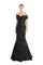 Formal Dresses Mermaid Long Pleated Formal Dress Black/Gold