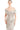 Formal Dresses Mermaid Long Pleated Formal Dress Silver Mink/Gold