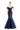 Formal Dresses Long Beaded Applique Formal Mermaid Evening Dress Navy