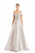 Formal Dresses Long A Line Formal Evening Dress Silver/Taupe