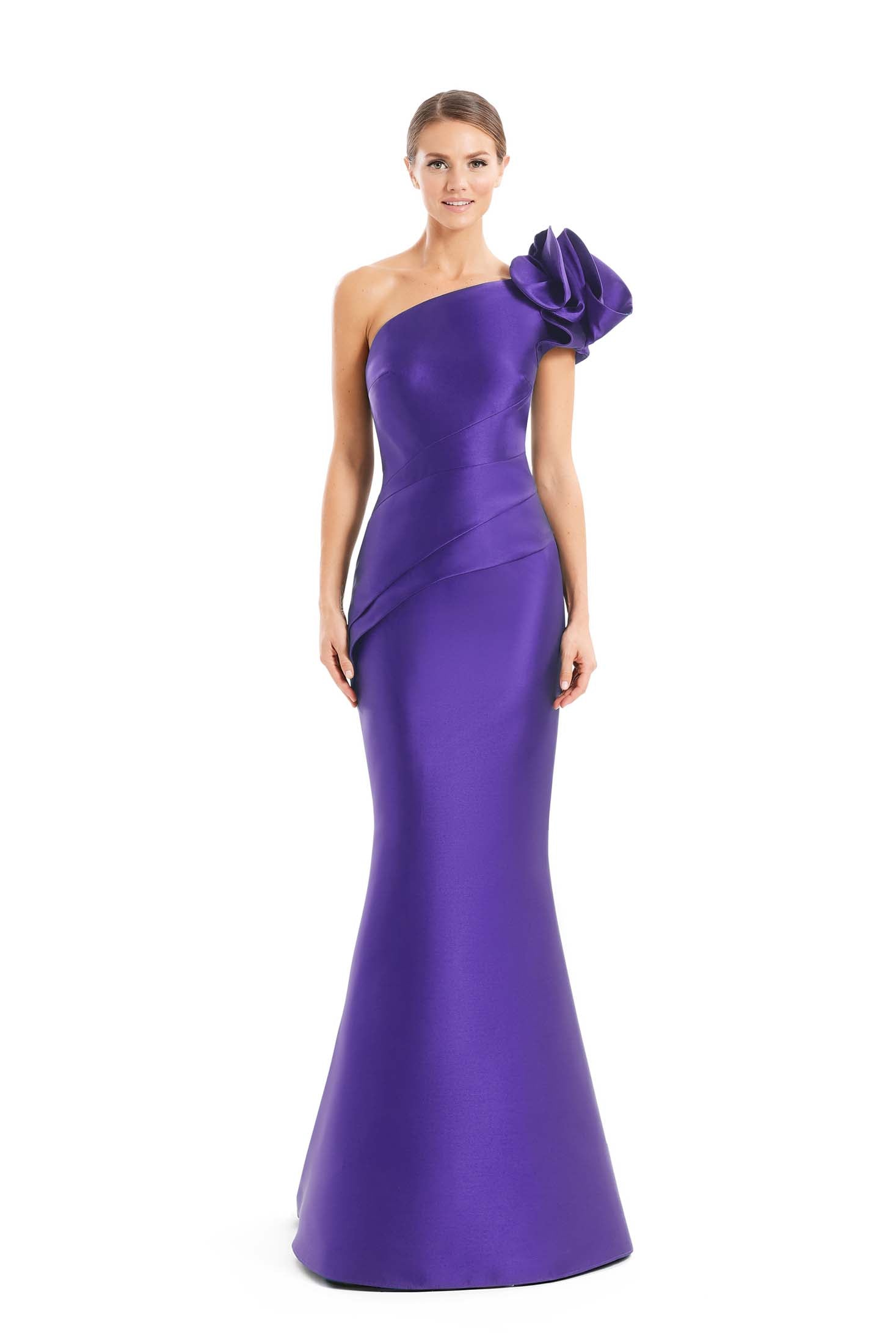 Formal Dresses  Long Formal Floral Mermaid Evening Dress Amethyst