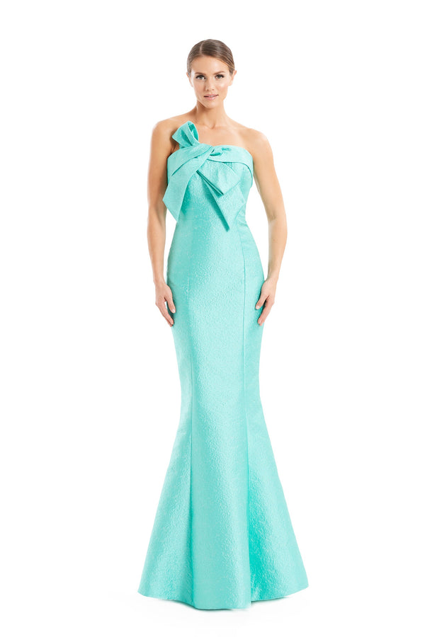 Alexander by Daymor 1677F22 Formal Long Mermaid Pleated Evening Dress