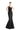 Formal Dresses Formal Long Mermaid Pleated Evening Dress Black